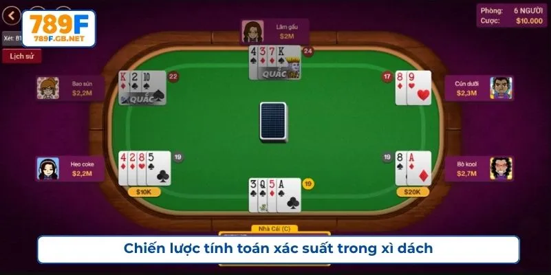 Chiến lược tính toán xác suất trong xì dách