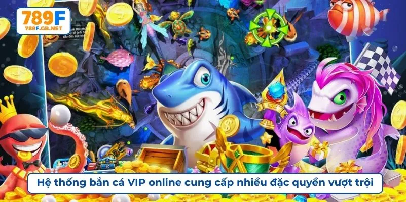 Hệ thống bắn cá VIP online cung cấp nhiều đặc quyền vượt trội
