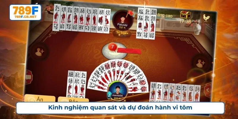 Kinh nghiệm quan sát và dự đoán hành vi tôm