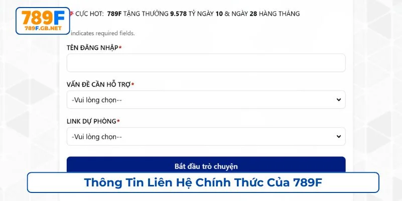 Người chơi nên cập nhật các kênh hỗ trợ chính thức của 789F